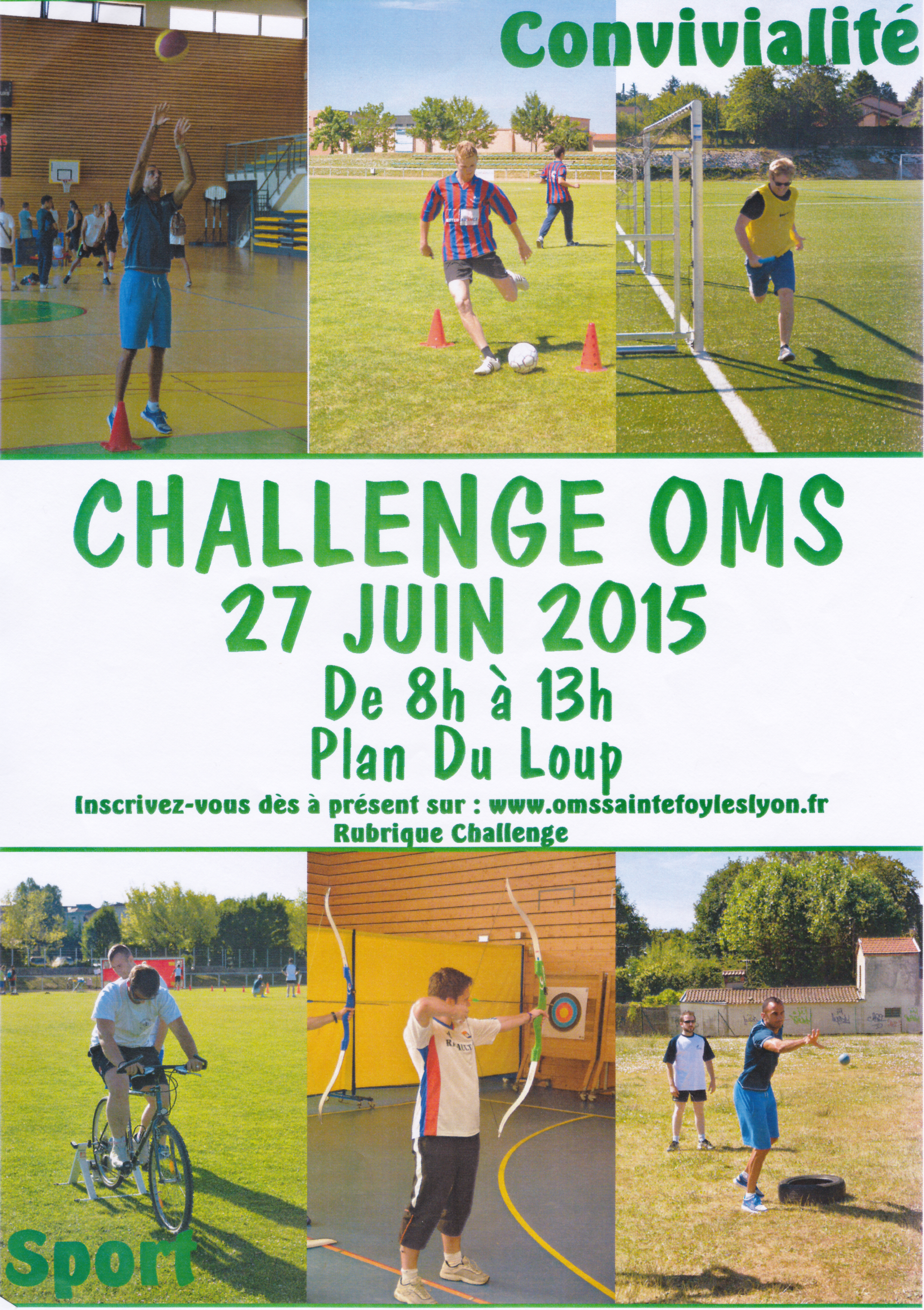 PARTICIPATION AU CHALLENGE OMS 2015 PARTICIPATION AU CHALLENGE OMS 2015