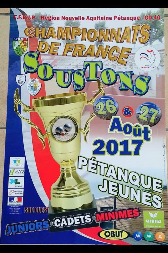 Un jeune aux Championnats de France