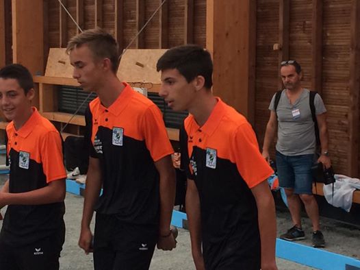 Un jeune aux Championnats de France