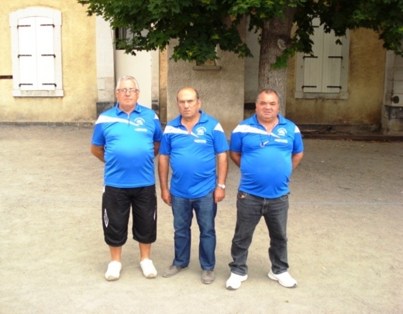 CHAMPIONNAT HAUTE LOIRE VETERANS TRIPLETTE