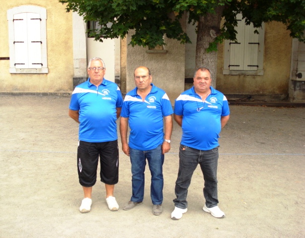 CHAMPIONNAT HAUTE LOIRE VETERANS TRIPLETTE CHAMPIONNAT HAUTE LOIRE VETERANS TRIPLETTE