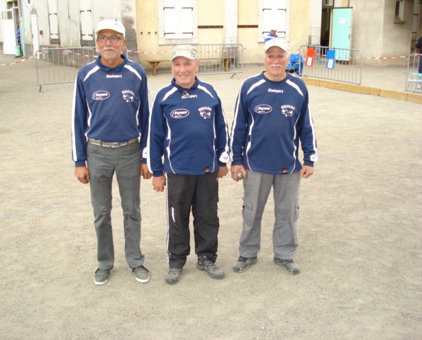 CHAMPIONNAT HAUTE LOIRE VETERANS TRIPLETTE