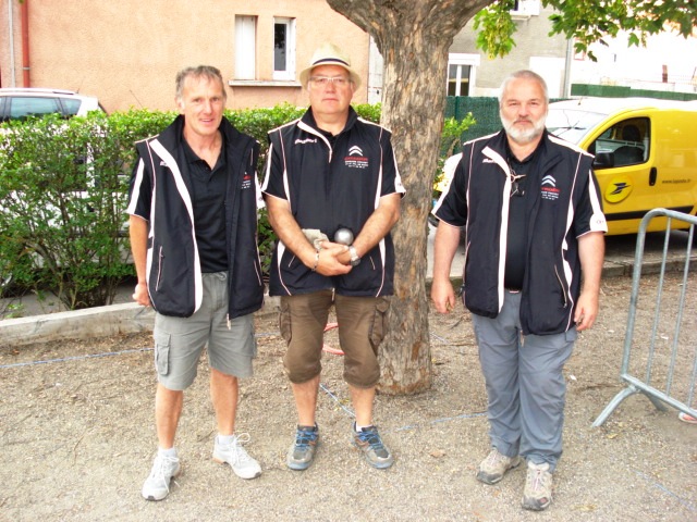 CHAMPIONNAT HAUTE LOIRE VETERANS TRIPLETTE