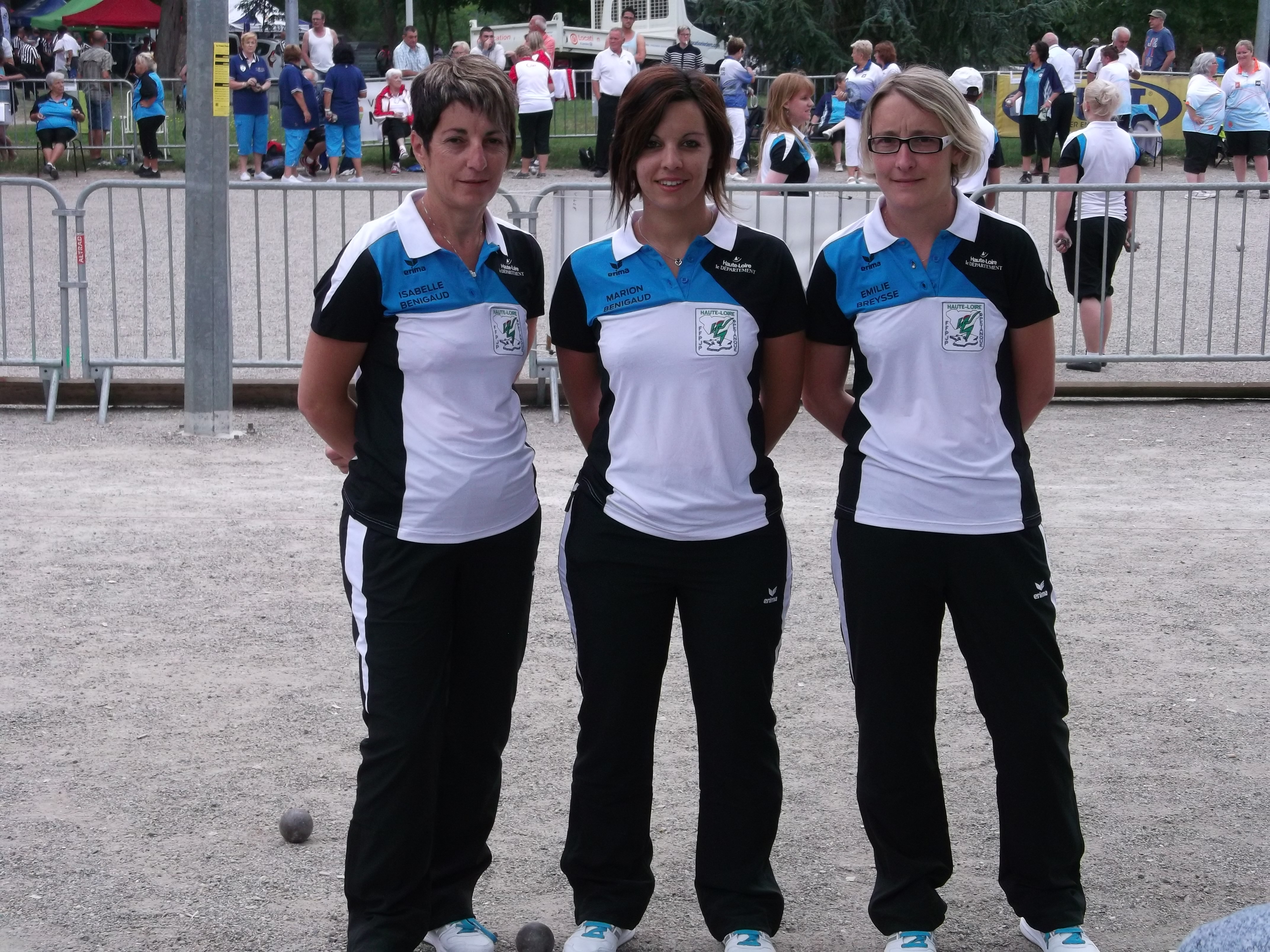 Championnat de France triplette féminin