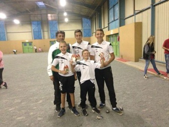 les Saint Germanois sur le  podium