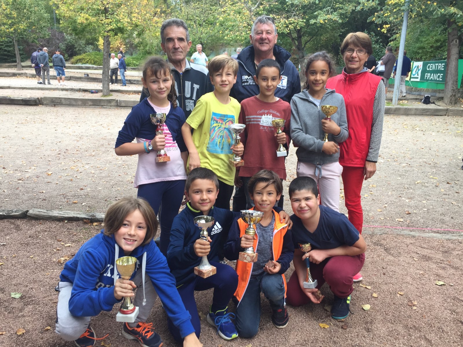 La  Pétanque avec les enfants ( TAP )