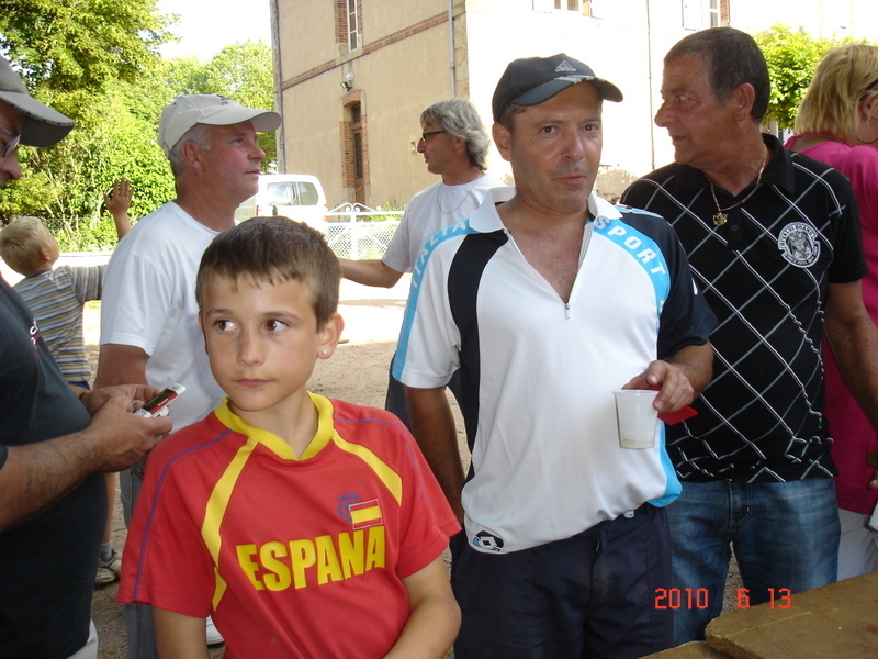 florian avec son papy et dominique goulfert