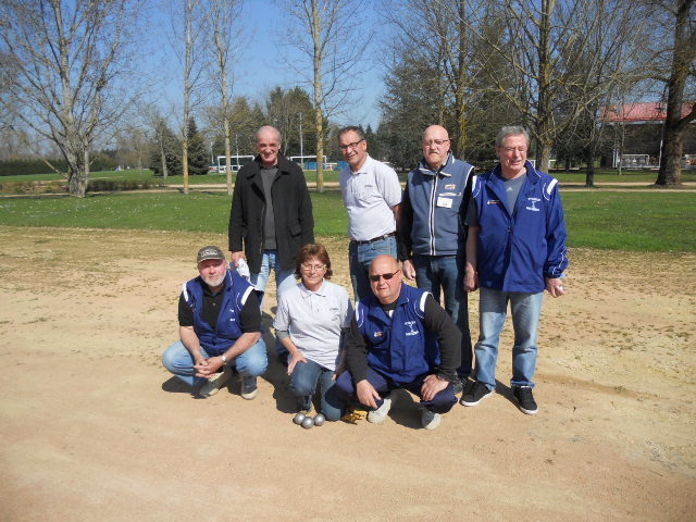 concours de vichy petanque / 58 doublettes