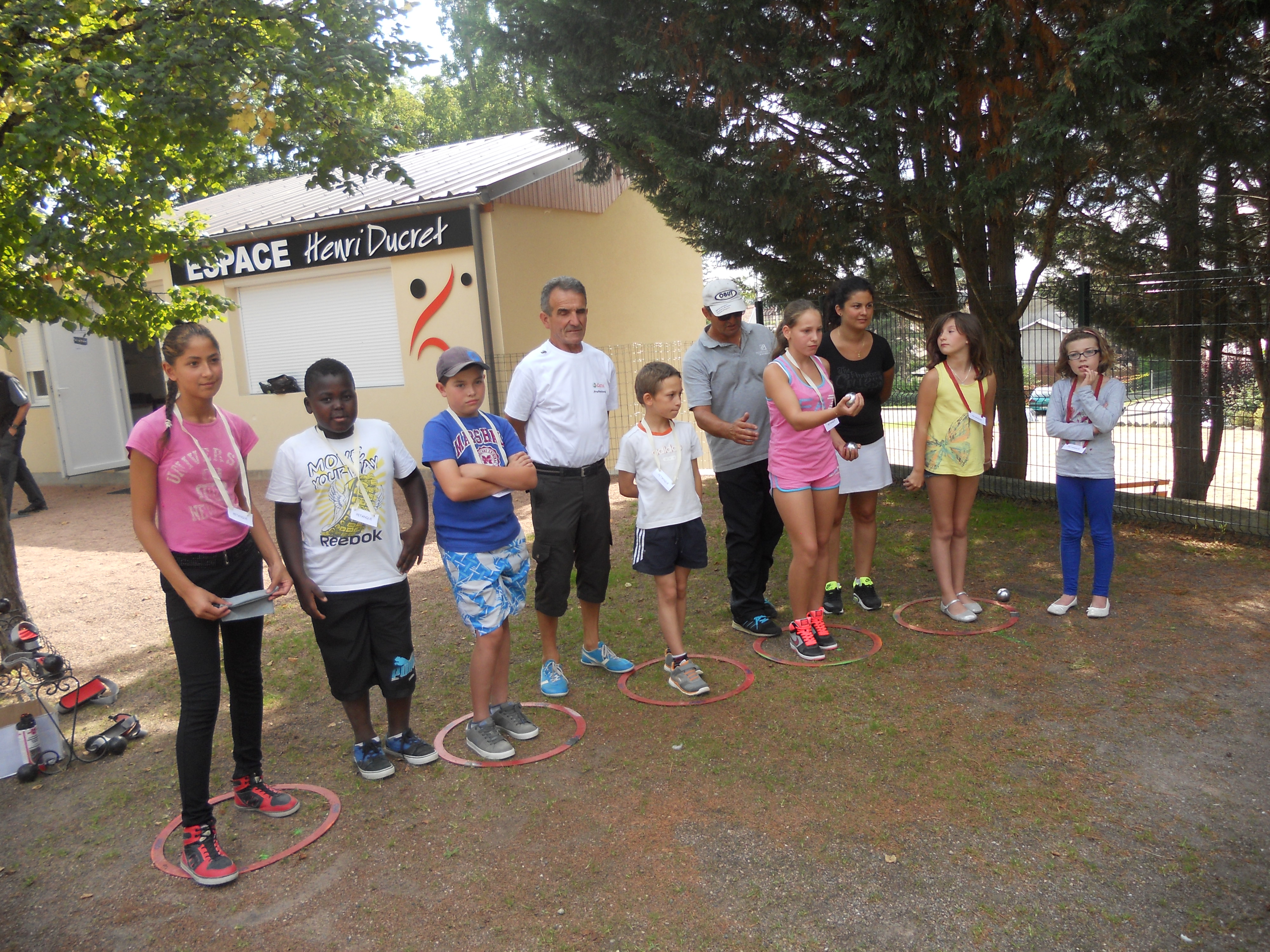 La  Pétanque  et   l'accueil  Périscolaire