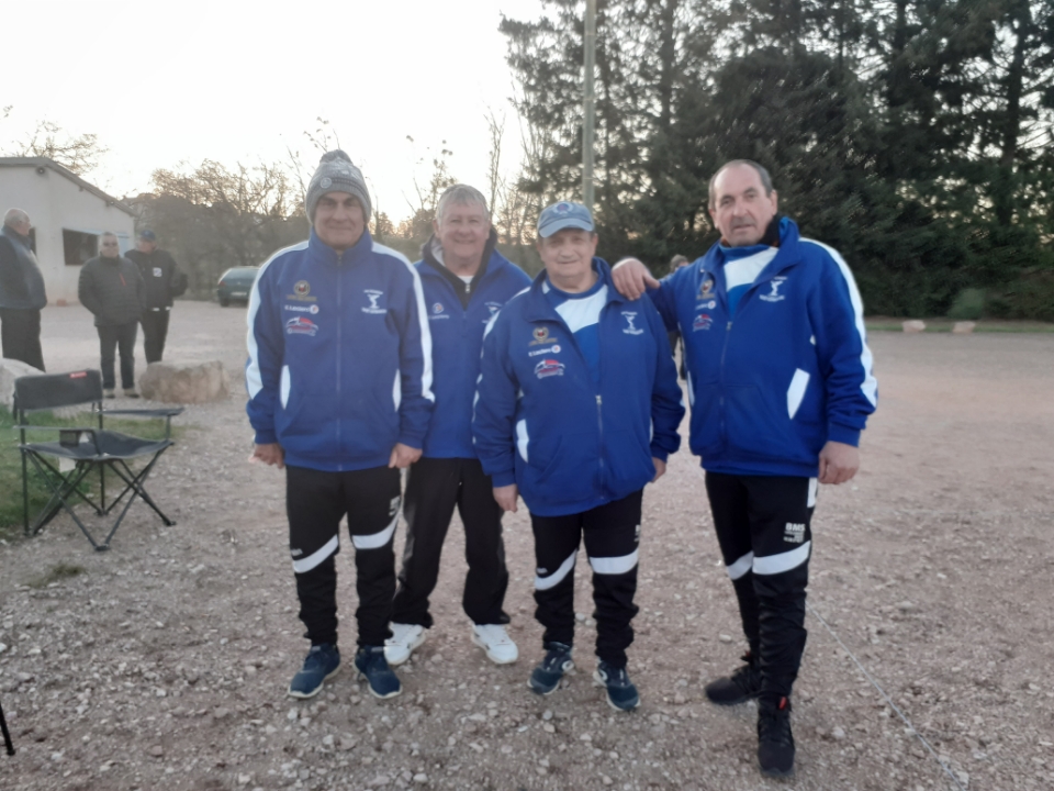 Les   Saint - Germanois  champions  de  l'allier