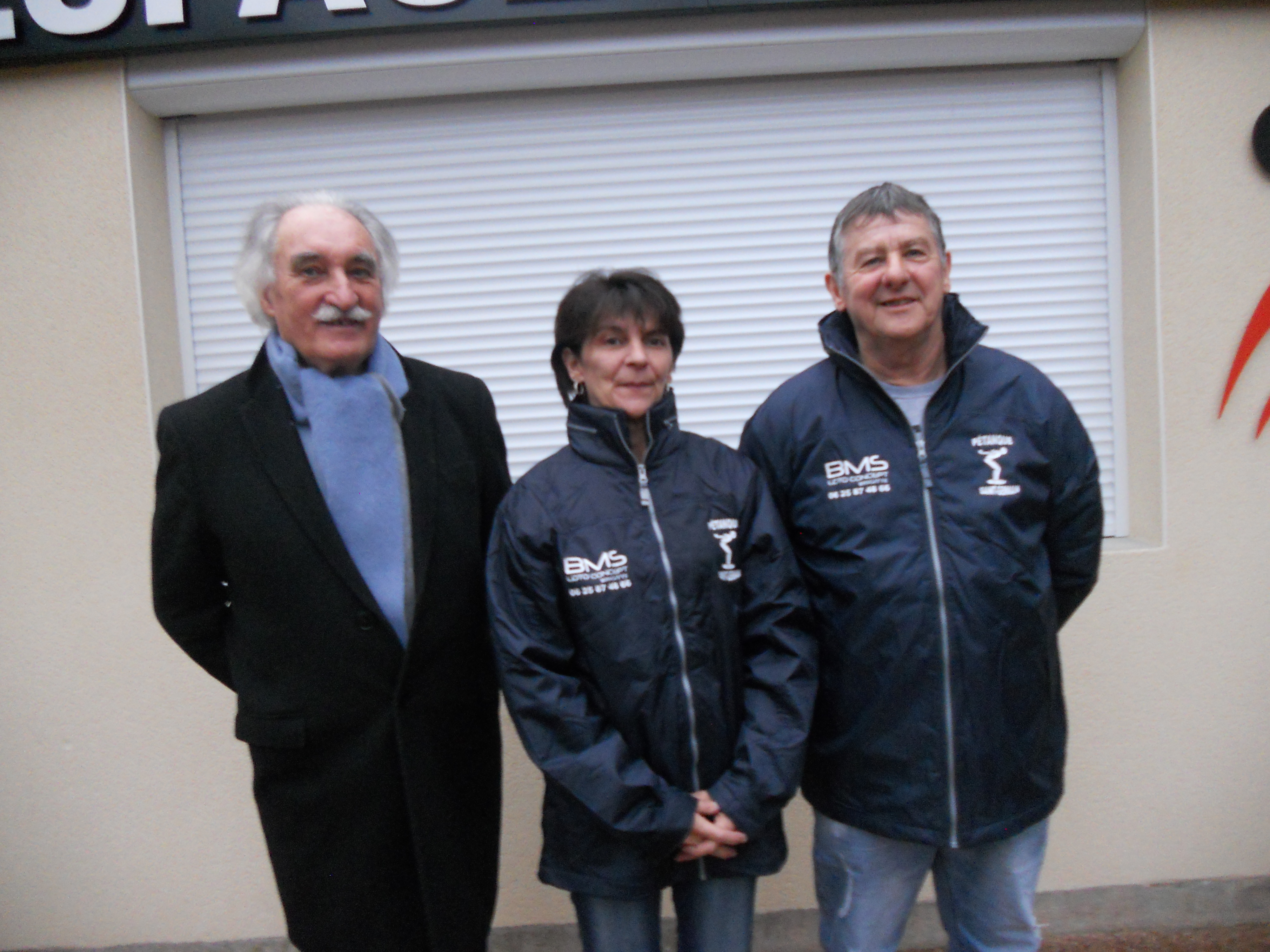 Peynon Sports / Brigite Présidente BMS LOTO CONCEPT / Président Patrick Hernandez Peynon Sports / Brigite Présidente BMS LOTO CONCEPT / Président Patrick Hernandez