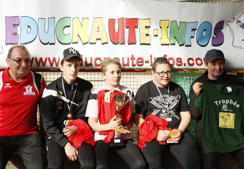 Nos  Juniors  Vainqueurs  du  Concours  à  Millau