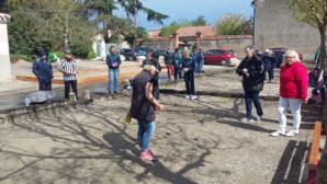 Christine et Josie pendant la doublette Christine et Josie pendant la doublette