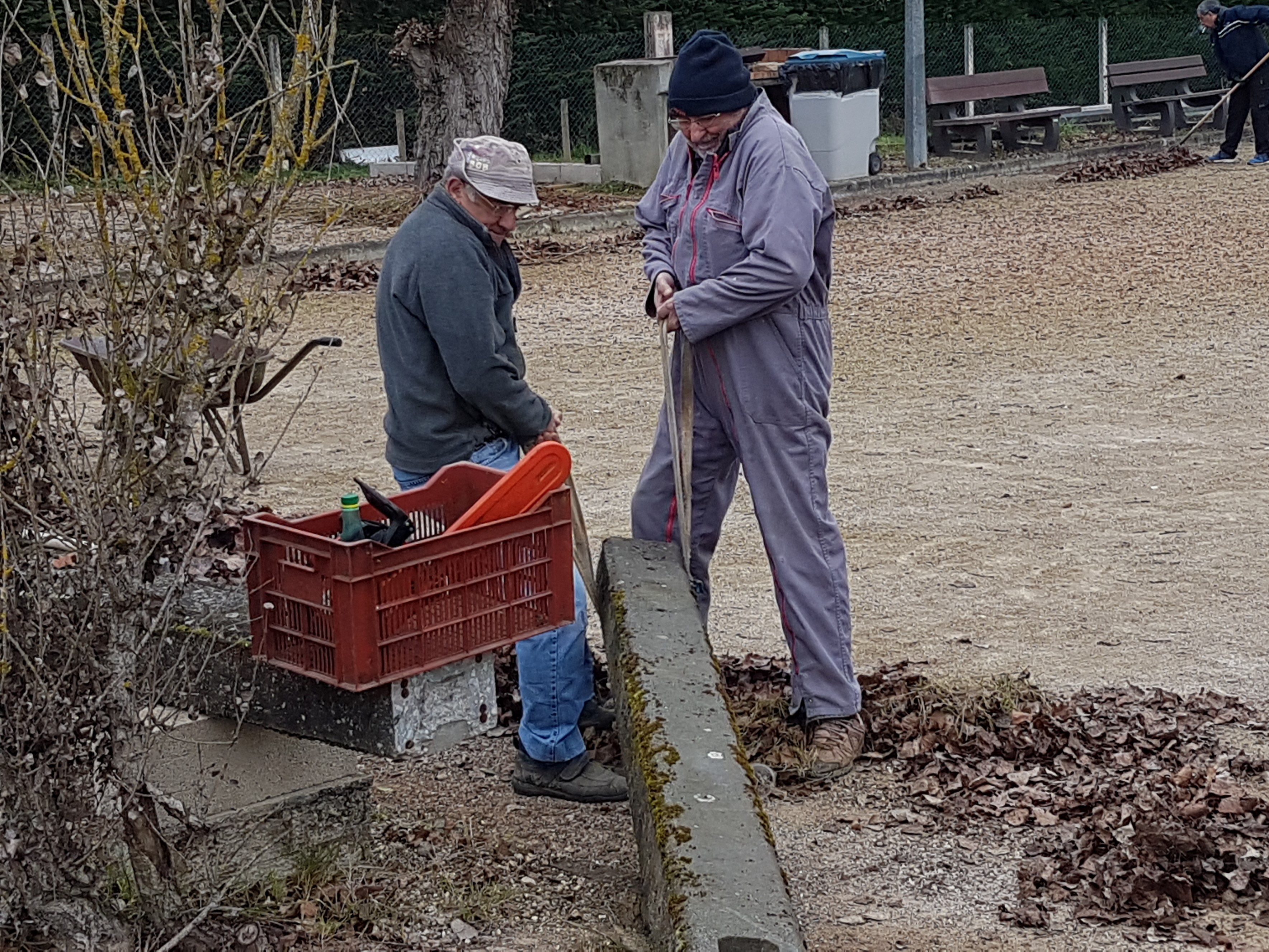 Les schtroumphs en plein effort