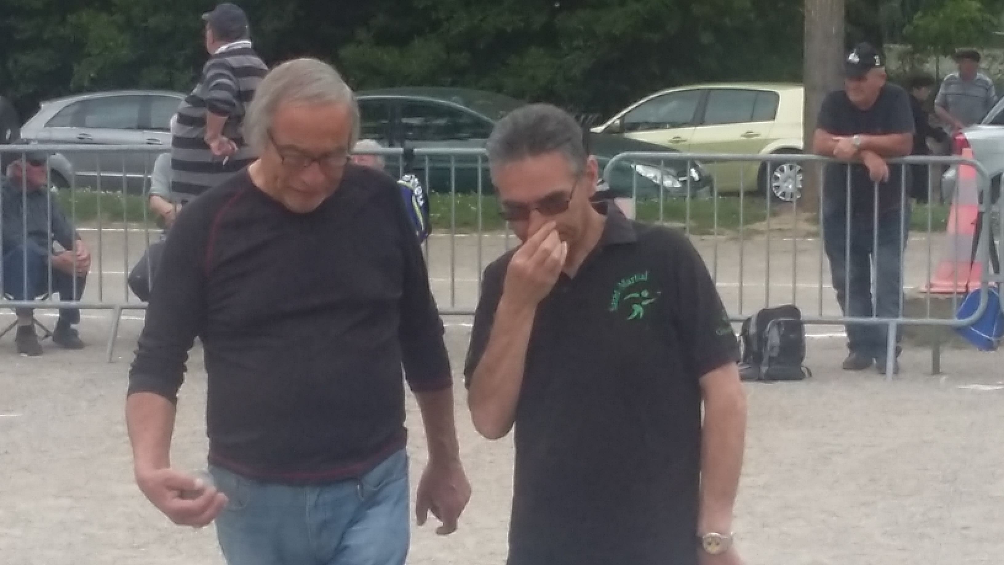 Alain et Denis en pleine concertation