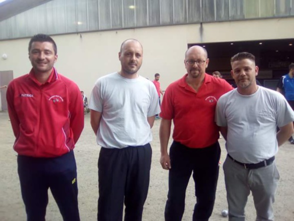 CHAMPIONNAT DOUBLETTE TERRITORIAL : DENIS ET JULIEN S'INCLINENT EN 8èmes FACE AUX FUTURS CHAMPIONS DE LIGUE ! CHAMPIONNAT DOUBLETTE TERRITORIAL : DENIS ET JULIEN S'INCLINENT EN 8èmes FACE AUX FUTURS CHAMPIONS DE LIGUE !