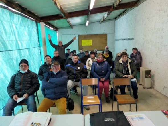 Une vue de l'assistance présente à cette A.G. Une vue de l'assistance présente à cette A.G.