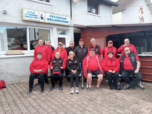 DEFAITE DE L'EQUIPE VETERAN (B) FACE A BELLERIVE EN CHAMPIONNAT DES CLUBS