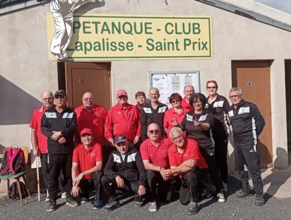 MATCH NUL DES VÉTÉRANS B EN CHAMPIONNAT DES CLUBS FACE A LAPALISSE MATCH NUL DES VÉTÉRANS B EN CHAMPIONNAT DES CLUBS FACE A LAPALISSE