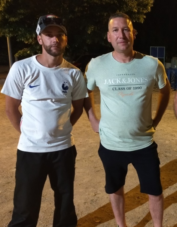 Les vainqueurs du conours Dubau et Philippart de Busset