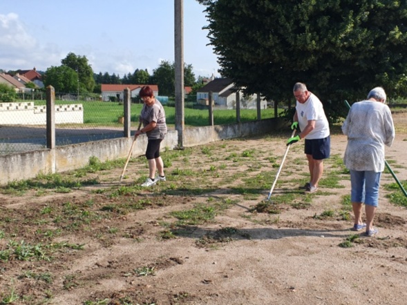 Nos amis en pleine action !