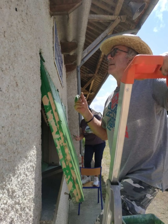 UN BON RAFRAICHISSEMENT DES LOCAUX EFFECTUÉ PAR NOS VÉTÉRANS ! UN BON RAFRAICHISSEMENT DES LOCAUX EFFECTUÉ PAR NOS VÉTÉRANS !