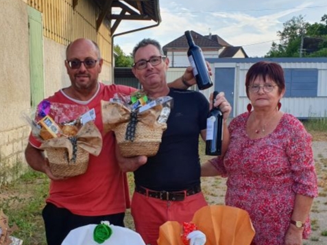 Denis et Gilles, troisième du concours.