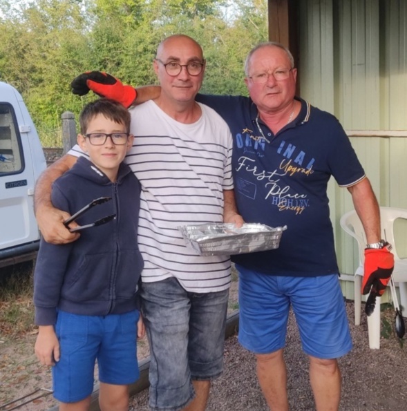 Kiki, le chef cuistot et ses commis, Antoine et Franck !