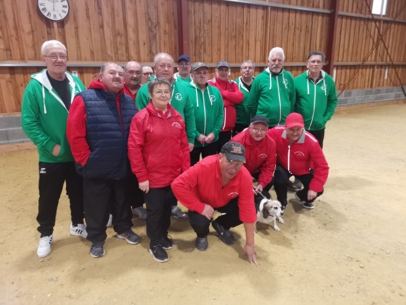 VICTOIRE DE L'ÉQUIPE VÉTÉRAN (A) DE CHAMPIONNAT DES CLUBS FACE A BEAULON VICTOIRE DE L'ÉQUIPE VÉTÉRAN (A) DE CHAMPIONNAT DES CLUBS FACE A BEAULON