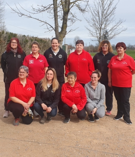 UN BON MATCH NUL RAMENÉ DE SAINT CHRISTOPHE PAR LES FÉMININES (A) EN COUPE D'ALLIER