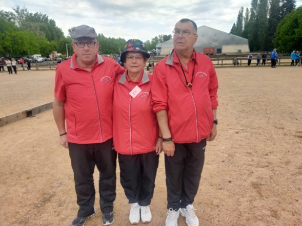 RÉSULTATS DU CHAMPIONNAT D'ALLIER TRIPLETTE MIXTE RÉSULTATS DU CHAMPIONNAT D'ALLIER TRIPLETTE MIXTE