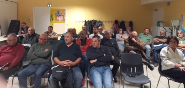 COMPTE RENDU DE L'ASSEMBLÉE GÉNÉRALE DU JEUDI 31 OCTOBRE 2024 COMPTE RENDU DE L'ASSEMBLÉE GÉNÉRALE DU JEUDI 31 OCTOBRE 2024