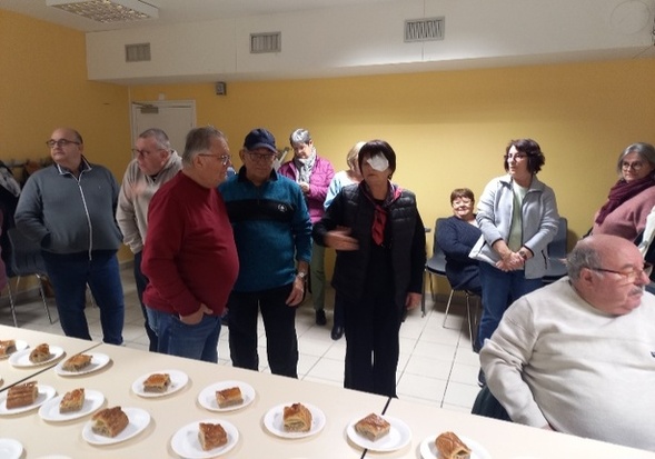 LES LICENCIÉS DU CLUB ONT PARTAGÉ LA GALETTE DES ROIS