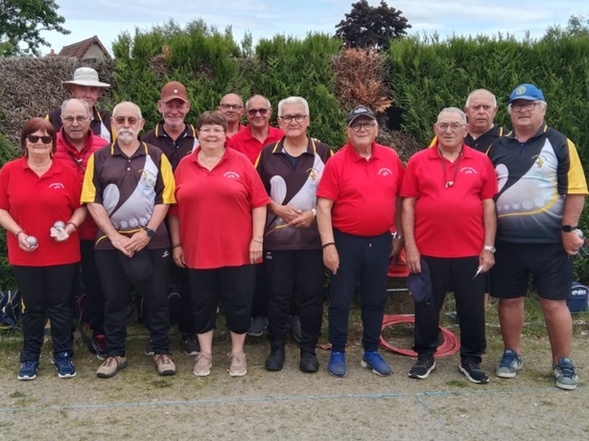 LES VÉTÉRANS (B) S'INCLINENT CONTRE TRONGET EN CHAMPIONNAT DES CLUBS