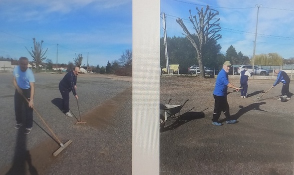 UN BON NETTOYAGE DE PRINTEMPS EFFECTUÉ PAR NOS VÉTÉRANS