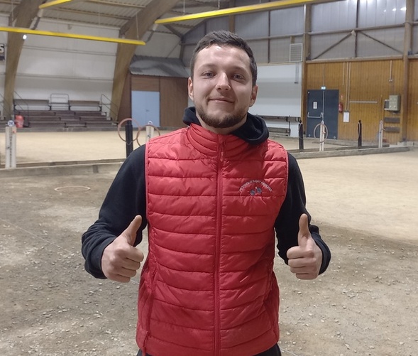 Flo pouvait être fier de sa qualif !