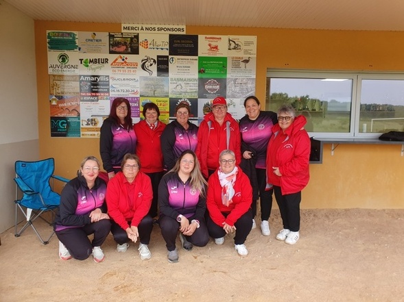 DÉFAITE DES FÉMININES FACE À  SAINT CHRISTOPHE EN COUPE D'ALLIER