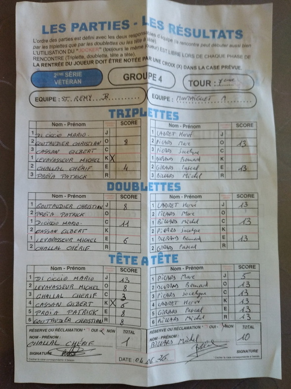 LOURDE DÉFAITE DES VÉTÉRANS (B) FACE A MONTAIGUET EN COUPE D'ALLIER LOURDE DÉFAITE DES VÉTÉRANS (B) FACE A MONTAIGUET EN COUPE D'ALLIER