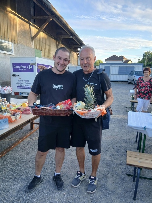 Les vainqueurs du concours: Seb et Bernard Les vainqueurs du concours: Seb et Bernard