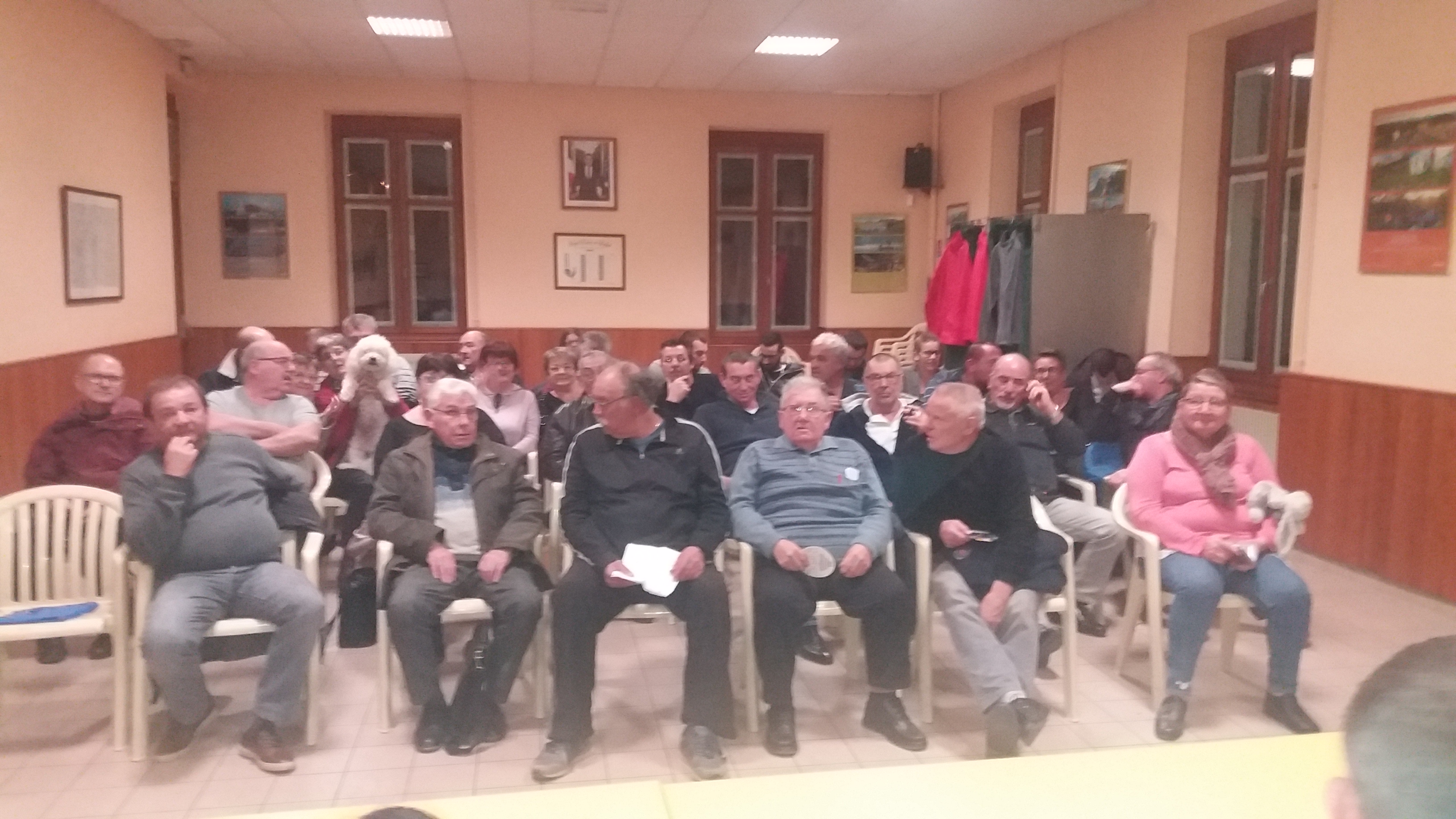 Une vue de l'assistance présente à cette A.G.