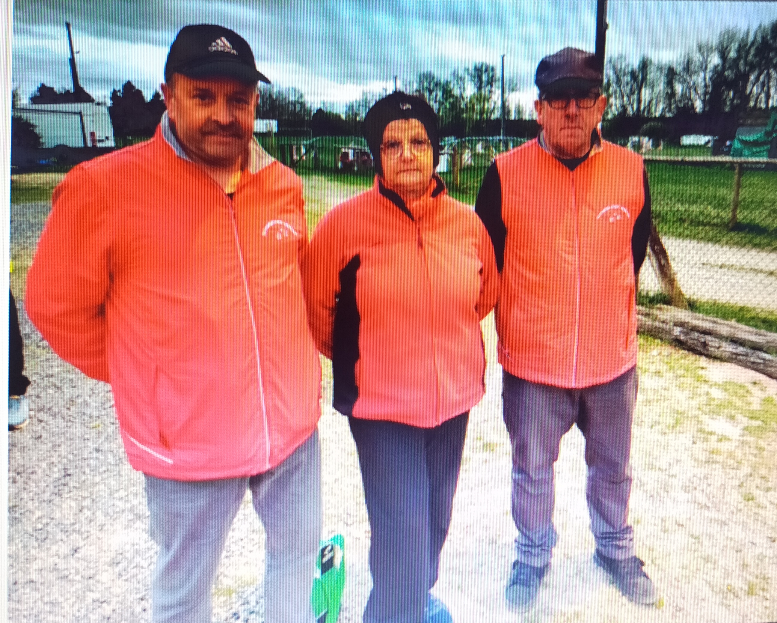 Kéké, Nicole et Serge les vainqueurs du concours.