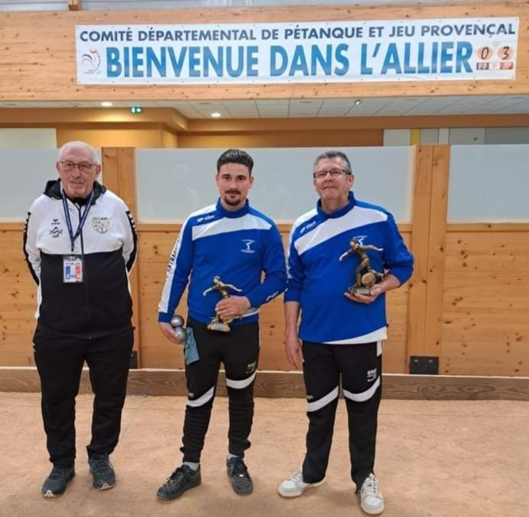 RÉSULTATS DU CHAMPIONNAT D'ALLIER PROVENÇAL DOUBLETTE RÉSULTATS DU CHAMPIONNAT D'ALLIER PROVENÇAL DOUBLETTE