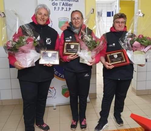 Les bellerivoises championnes d'Allier