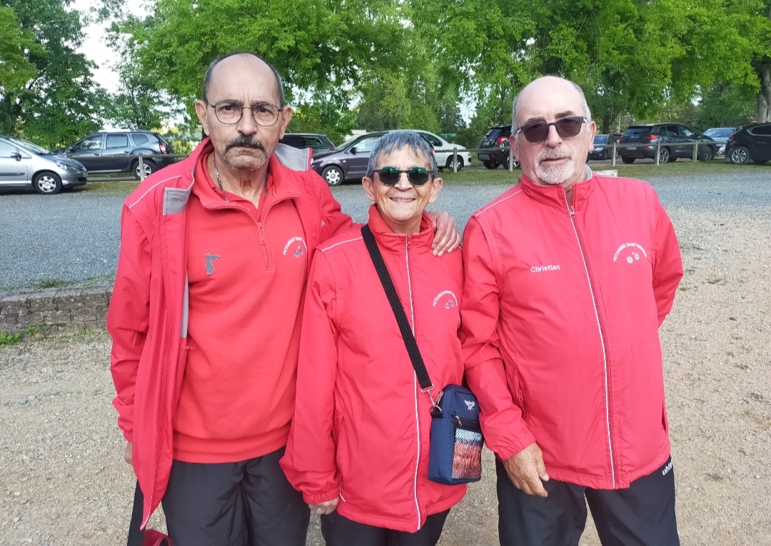 RÉSULTATS DU CHAMPIONNAT D'ALLIER TRIPLETTE MIXTE RÉSULTATS DU CHAMPIONNAT D'ALLIER TRIPLETTE MIXTE