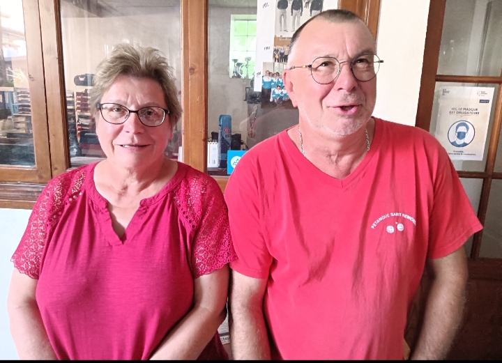 Notre doublette mixte saint rémoise s'est bien défendue. Bravo à Marie Ange et Michel ! Notre doublette mixte saint rémoise s'est bien défendue. Bravo à Marie Ange et Michel !