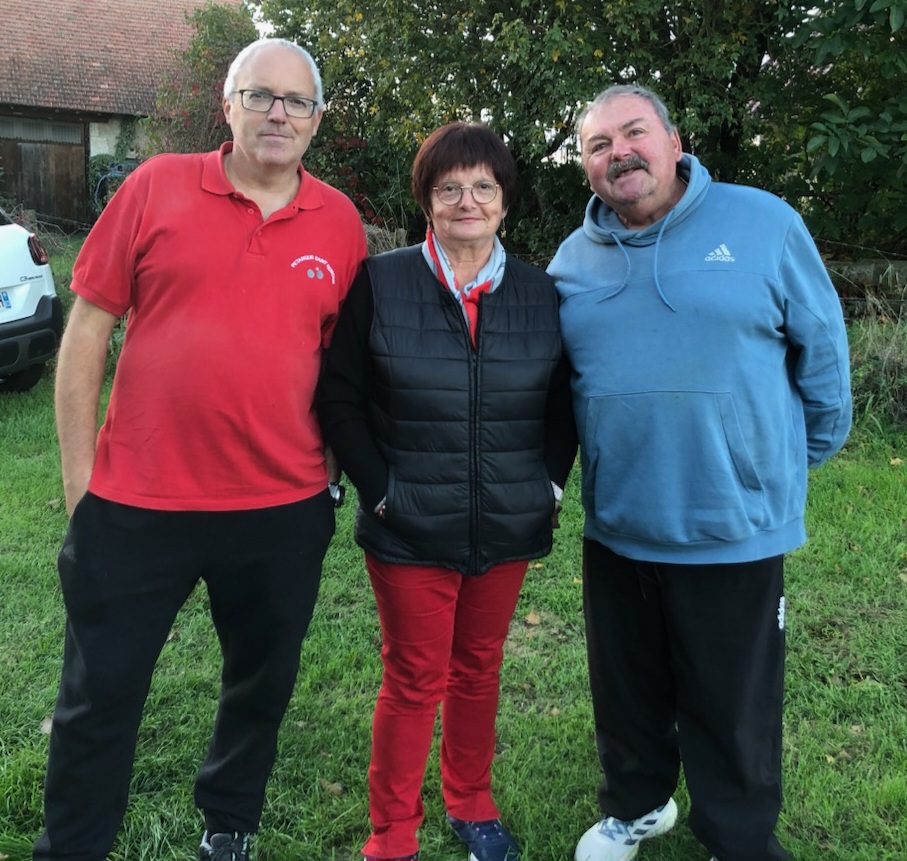 NICOLE ET LES 2 ALAIN FINALISTES DU CONCOURS (B) A SEUILLET