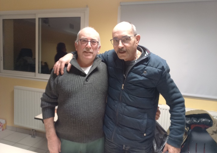 Les inséparables Christian et Lapin ont assuré leur rôle de serveur dans la bonne humeur !