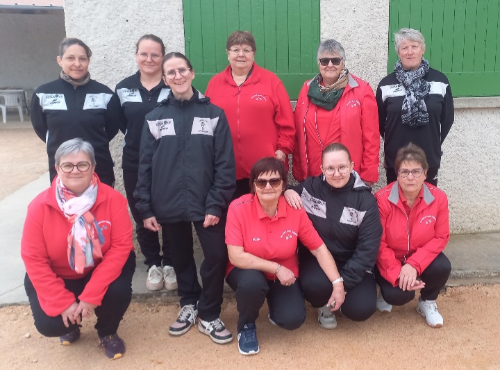 BONS DÉBUTS DES FÉMININES EN COUPE D'ALLIER QUI S'IMPOSENT FACILEMENT CONTRE ÉBREUIL