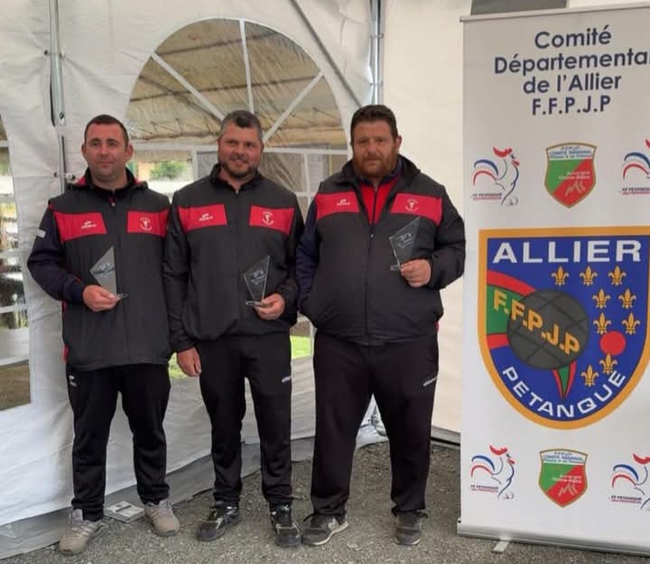 L'équipe Pailheret, championne d'Allier