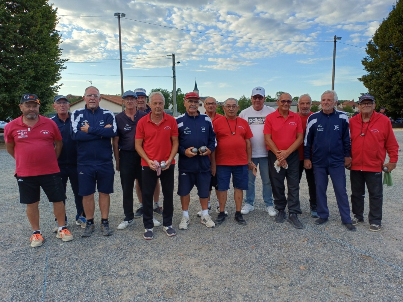 Les équipes finalistes, Abrest et Saint Rémy